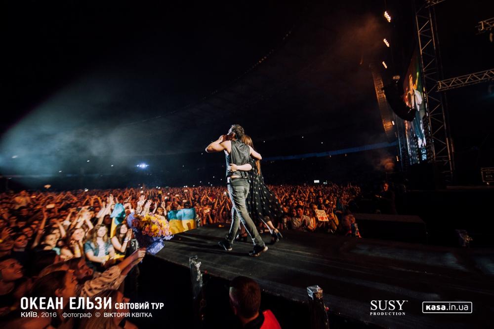 Победительница "Голосу країни-6" спела дуэтом на грандиозном концерте "Океан Ельзи"